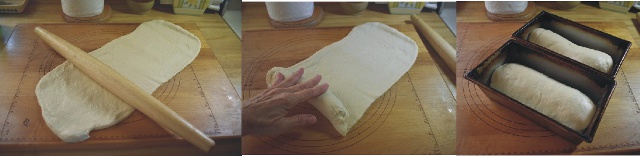 Images of
	preparing loaves